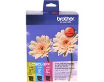 Brother LC39CL3PK Ink Cartridge CMY Colour Pack