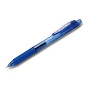 Pentel Energelex Retractable Gel Roller 05mm Blue 12 Box