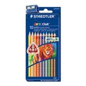 Staedtler Noris Jumbo Triangular Coloured Pencils 10 Box