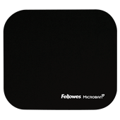 Fellowes Mouse Pad Black Microban