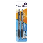 Paper Mate Profile Gel Pen 07mm Black Pk2