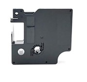 Dymo Compatible Label Tape Black on Clear 12mm x 7m Each