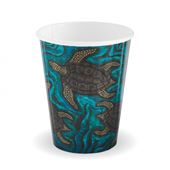 Biopak Wall Cup Double Indigenous 12oz 50 Pack Sold as Each 20 in a Carton