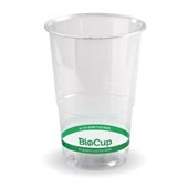 Biopak Cup 280ml Clear Pk100 Sold as Each 20 in a Carton