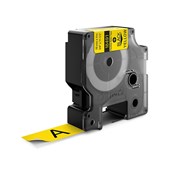 Dymo Rhino Industrial Label Black on Yellow 19mm Each