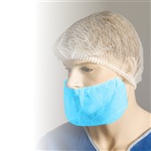 Bastion Beard Cover PP Double Loop Blue Carton 1000