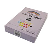 Rainbow Office Paper Lavender A4 80Gsm 500 Sheets