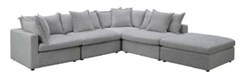 Carolina Corner Lounge With Ottoman