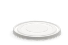5001000ml White Plant Fibre BioBowl Lid 400ctn