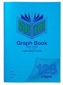 SPIRAX P135 GRAPH BOOK A4 5MM 128PG