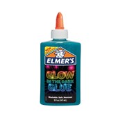 Elmers Glow Glue 147ml Blue Box 3