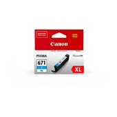 Canon CLI671XLC Ink Cartridge Cyan