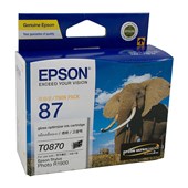 Epson T0870 Ink Cartridge Gloss Optimiser