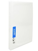 Bantex Insert Binder A4 3D Ring 16mm White Sold as Each 12 in a Box
