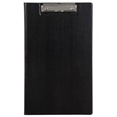 Marbig Clipfolder Foolscap Black Sold as Each 20 in a Carton