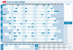Sasco 2026  Year Planner 10580 Calendar