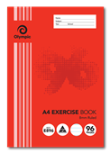 Olympic Exercise Book 96 Pages A4 Stapled 8mm Sold as Each 10 in a Pack