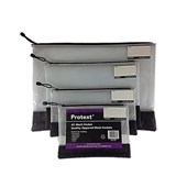 Protext Mesh Pouch A4 with Zipper 380x270mm