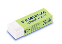 Staedtler Student Pencil Eraser Medium White Each