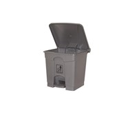Cleanlink Pedal Bin Plastic 30L Grey