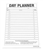 Quill Daily Planner Pad A4 White 50 Leaf