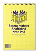 Spirax 566A Stenographers Notebook 200 Pages Sold as Each 10 in a Pack