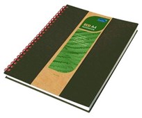 Tudor Note Book Recycled 8mm Ruled A4 200 Page Sold as Each 5 in a Pack