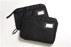 Marbig Conference Satchel Zippered 390x290mm Black