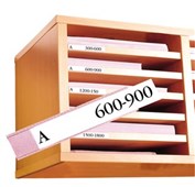 3L Shelf Label Holder 15x150mm Clear 100 Pack