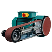Abbott  Ashby 2HP BenchMounted Belt Grinder with NVR Switch  1220 x 50mm48 x 2 Belt