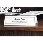 Deflecto Desk Name Holder Each