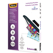 Fellowes Imagelast Laminating Pouches 80 Micron A5 100 Pack
