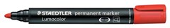 Staedtler 352 Lumocolor Permanent Marker Bullet Point Red Sold as Each 12 in a Box