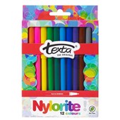 Texta Nylorite Colouring Markers 12 Pack