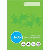 Olympic Exercise Book A4 9mm Dotted Thirds 48 Page Sold as Each 20 in a Pack