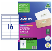 Avery J8162 Inkjet Labels 991x34mm 50 Pack