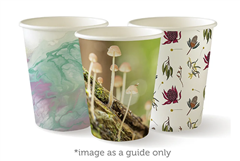 BioPak 280Ml Art Series Cup 8Oz 50 Pack Fits Large Lids