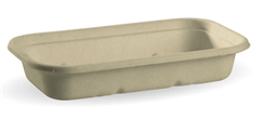BioPak 750ml Takeaway Container  230X130X40mm 50 Pack Natural