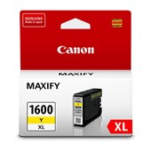 Canon PGI1600XLY Yellow Ink Cartridge High Yield