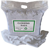 Cleaning Rags  White Towel 10kg