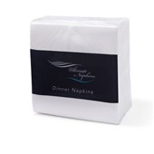 Aspire Deluxe Quilted Dinner Napkins GT Fold White 1000 Napkins 40 Per Pallet