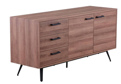 REYES SIDEBOARD 160X50X76CMOAKSAN BLK