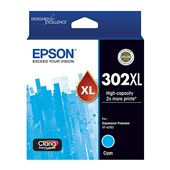 Epson 302 C13T01Y292 High Yield Ink Cartridge Cyan