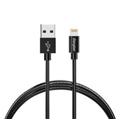 Energizer 1m Metal USB A to USB C Cable Black Each