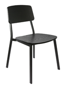 Durafurn Denver Chair  Black Ply Seat  Backrest