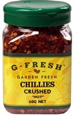 G Fresh Chillies Crushed Hot 60g