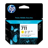 HP 711 CZ136A Ink Cartridge 3 Pack Yellow
