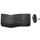 Kensington  Dual Wireless Ergo Desktop Set Black