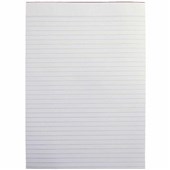 Bond Pad A4 Lined White Each