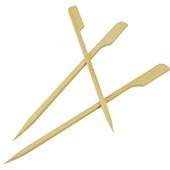 Paddle Bamboo Skewer 9cm Packet 100